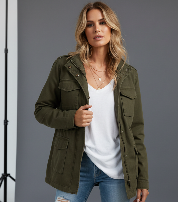Women's Zip-Up Lightweight Jacket