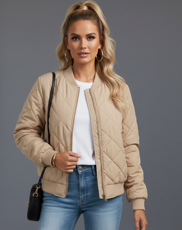 Women’s Bomber Jacket for Autumn